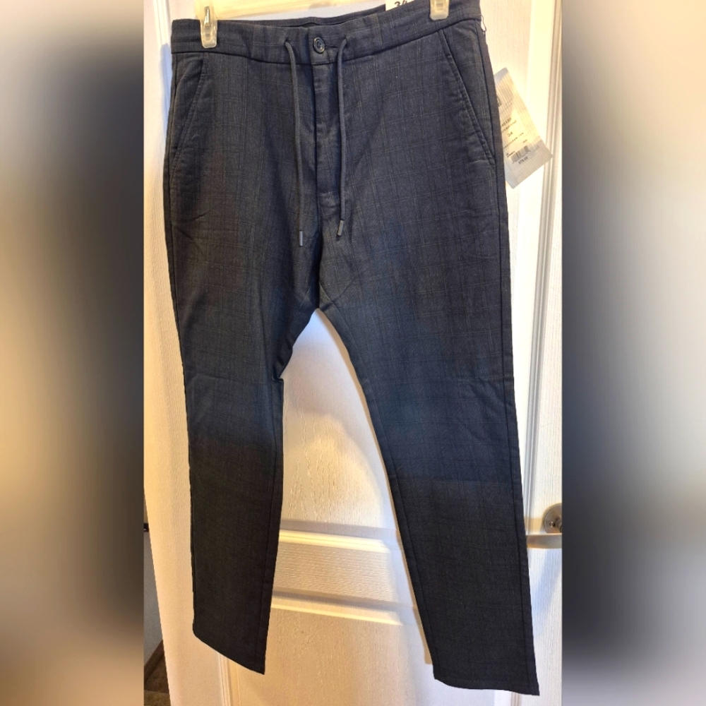 Projek Raw Mens Navy Dress Pants